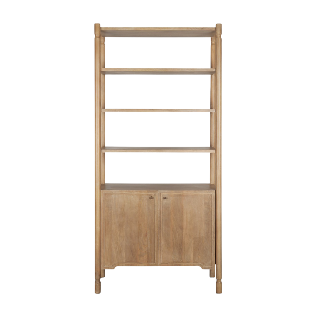 Phil Open Shelf /w Cabinet