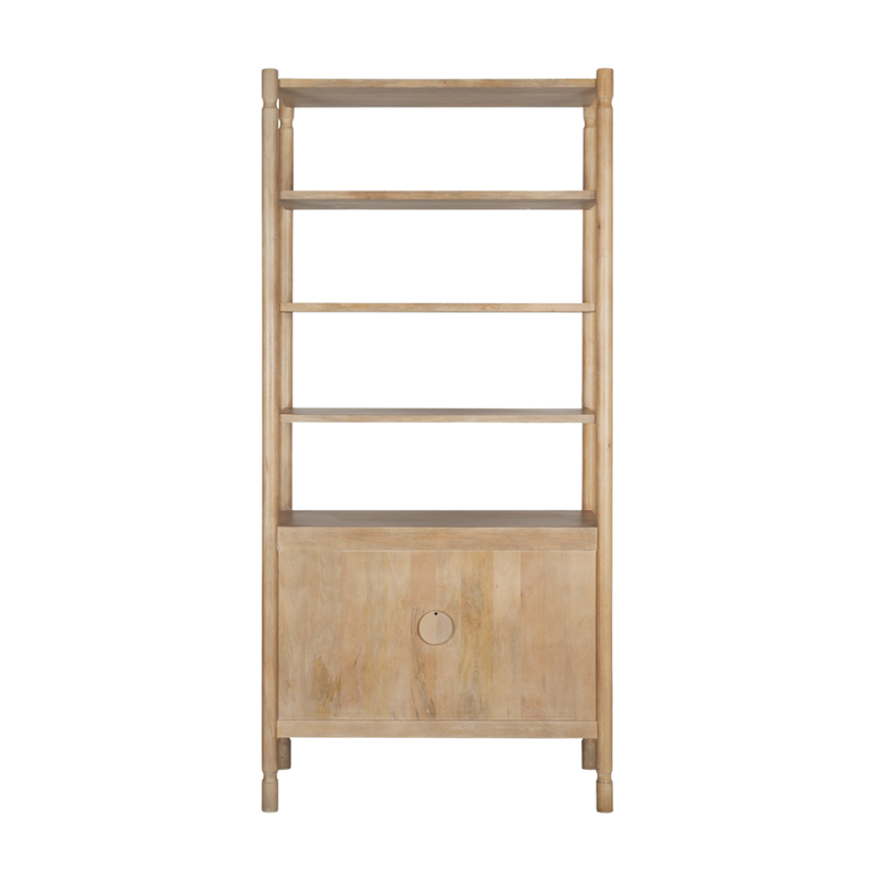 Phil Open Shelf /w Cabinet