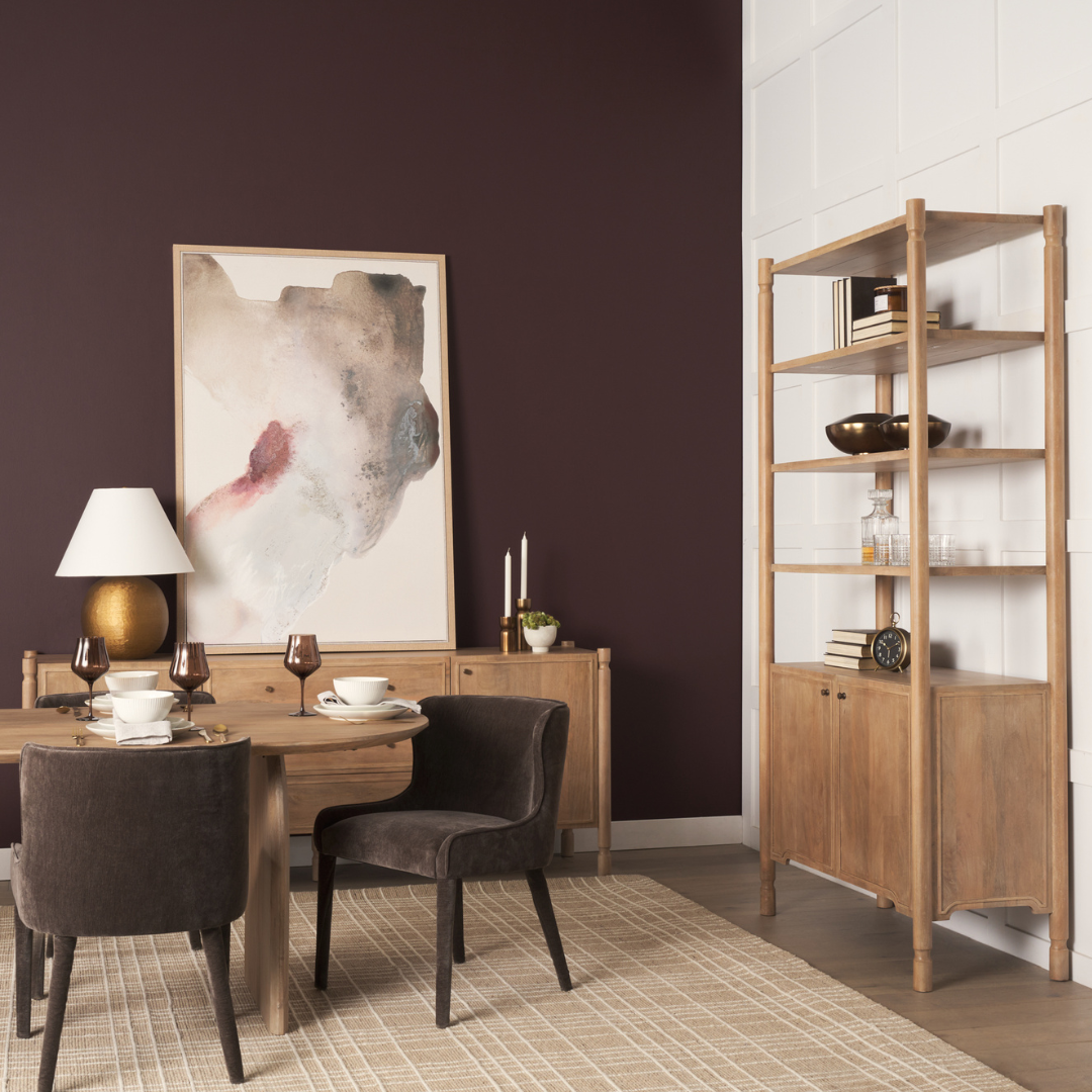 Phil Open Shelf /w Cabinet