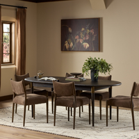 Harper 84"-104" Oval Extension Dining Table