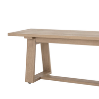 Addison Outdoor Dining Bench