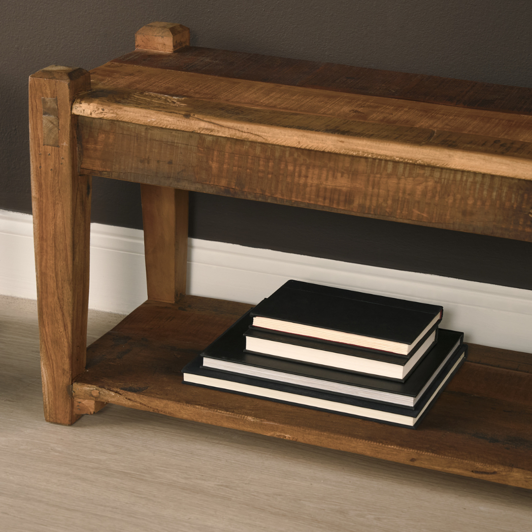 Ashwick Reclaimed Wood Bench