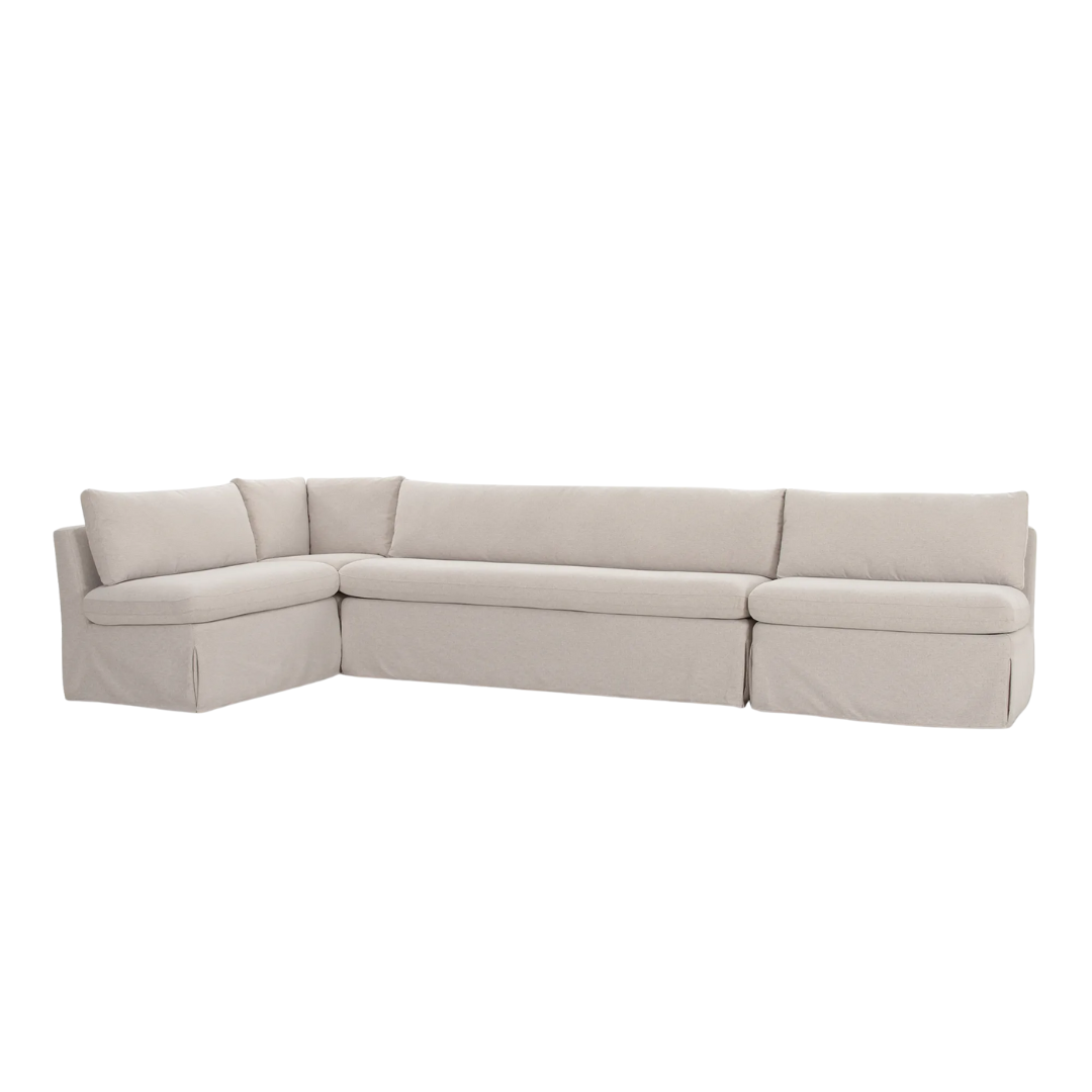 Felise L-Shape Dining Banquette