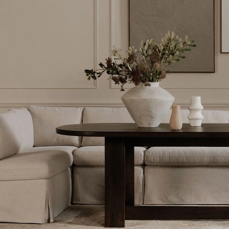 Felise L-Shape Dining Banquette