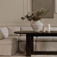 Felise L-Shape Dining Banquette