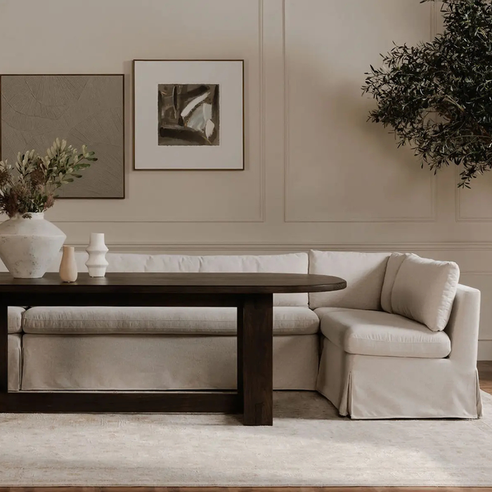 Felise 72" Slipcover Dining Bench