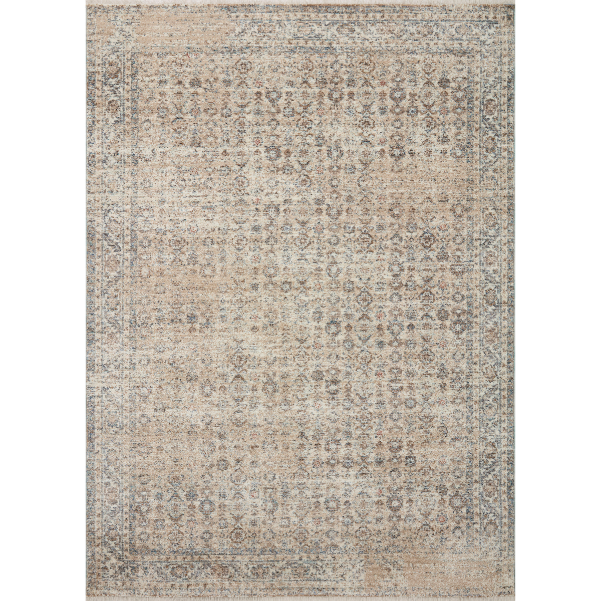 Blake BLA-04 (AR) Rug [Beige/Denim]
