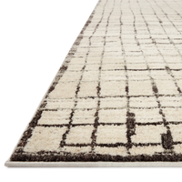 Bleecker BLE-01 (Jeremiah Brent × Loloi) Rug [Ivory/Charcoal]