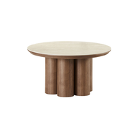 Shae Travertine Coffee Table