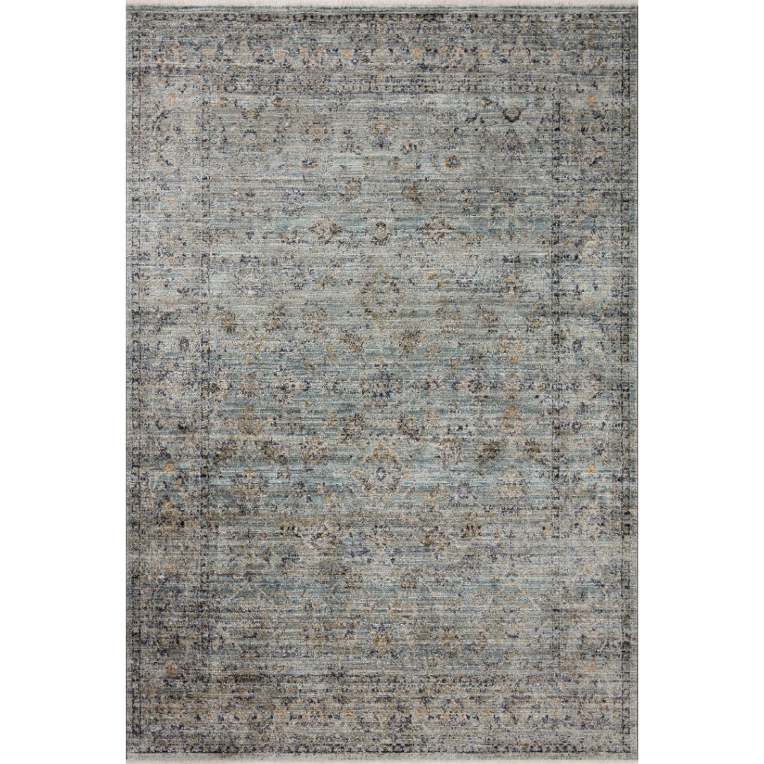 Katherine KES-01 (JS) Rug [Ocean/Gold]