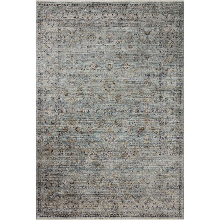 Katherine KES-01 (JS) Rug [Ocean/Gold]
