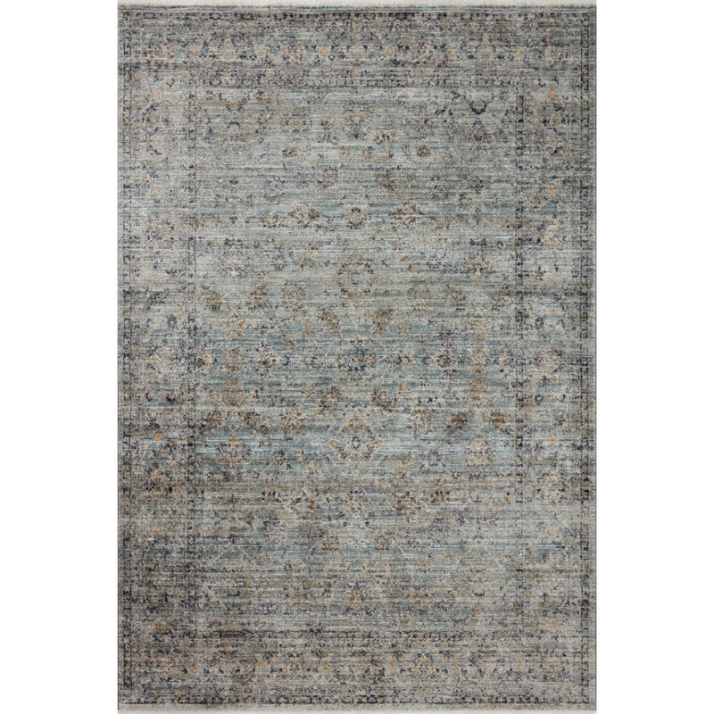 Katherine KES-01 (JS) Rug [Ocean/Gold]