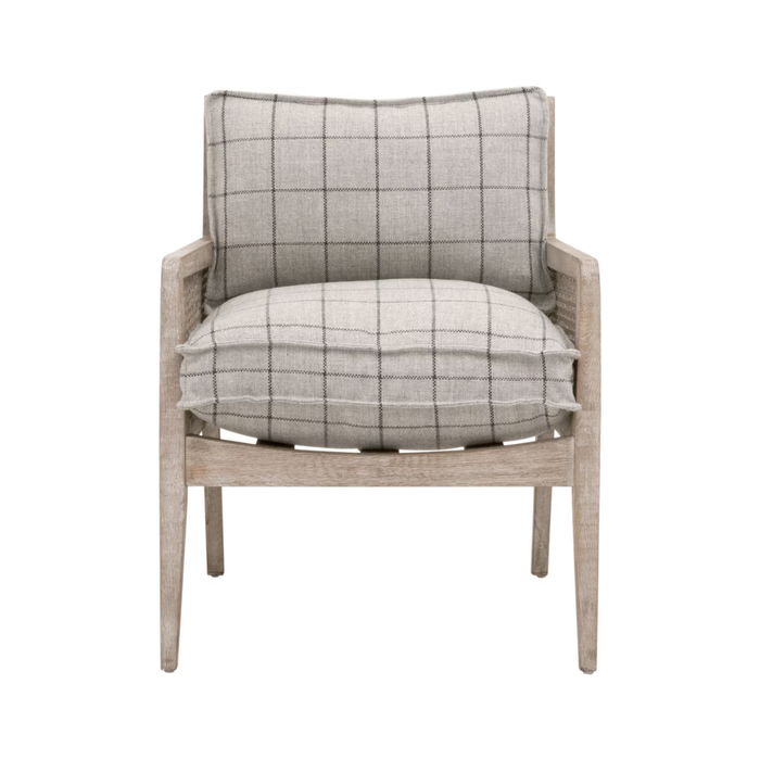 Lancaster Club Chair [Windowpane]