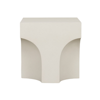 Bunda Sculptural Concrete Accent Table