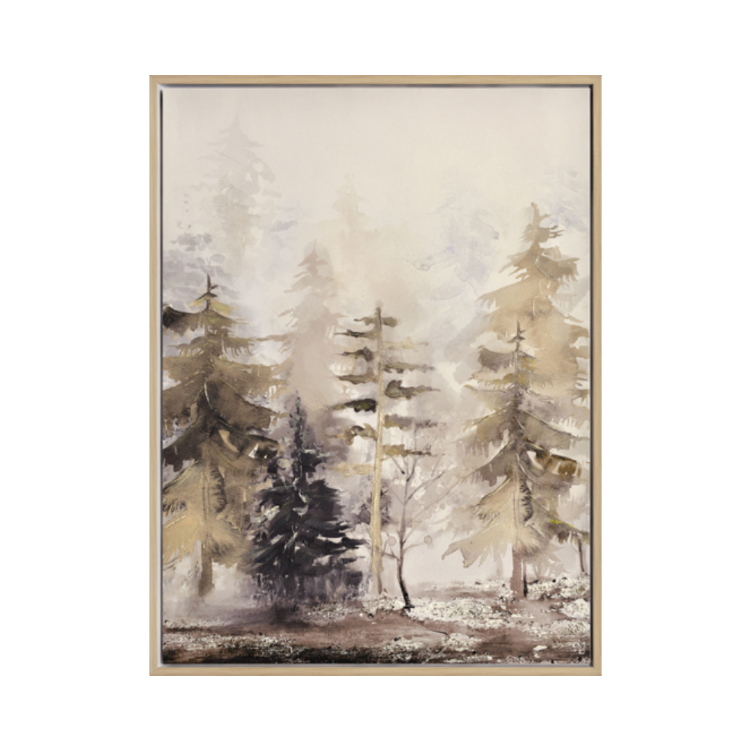 Soft Hour I [Framed Painting 30" x 40"]