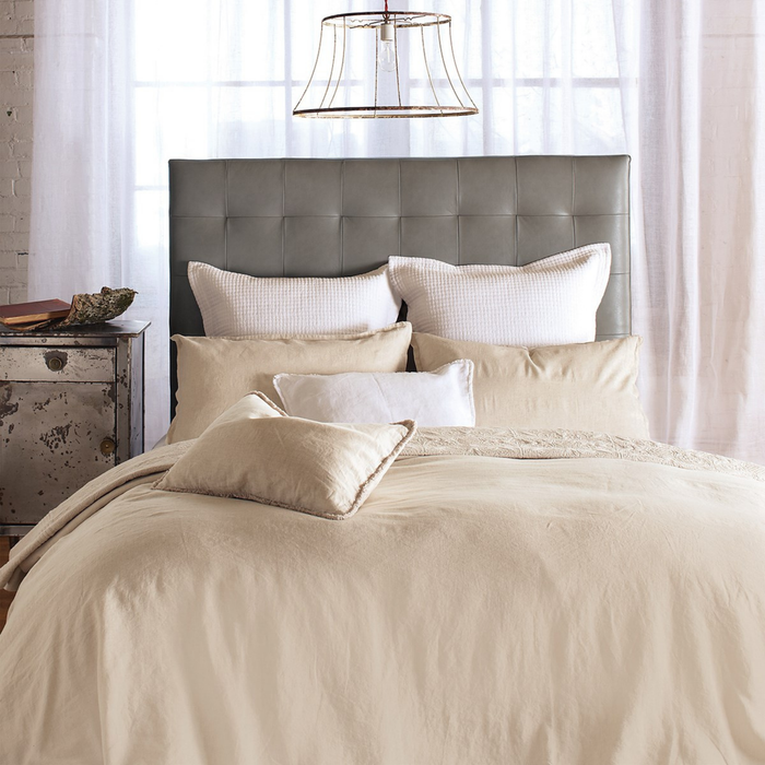 Linen Queen Duvet Cover [Natural]