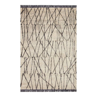 Cream/Charcoal Alice 01 Rug
