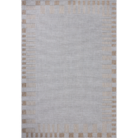 Topanga (Amber Lewis × Loloi) TOP-08 Indoor/Outdoor Rug [Silver/Natural]
