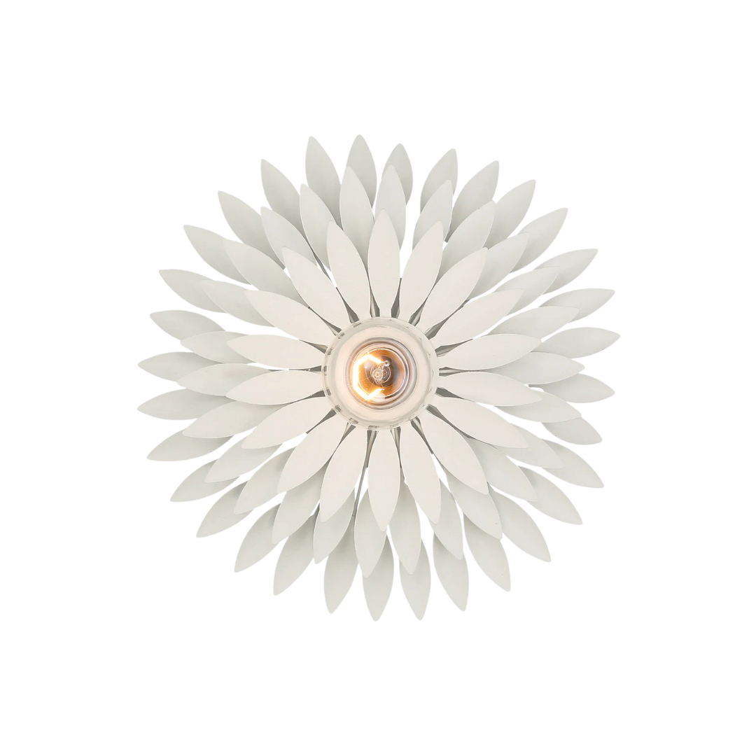 Broche 1-Light Florette Sconce
