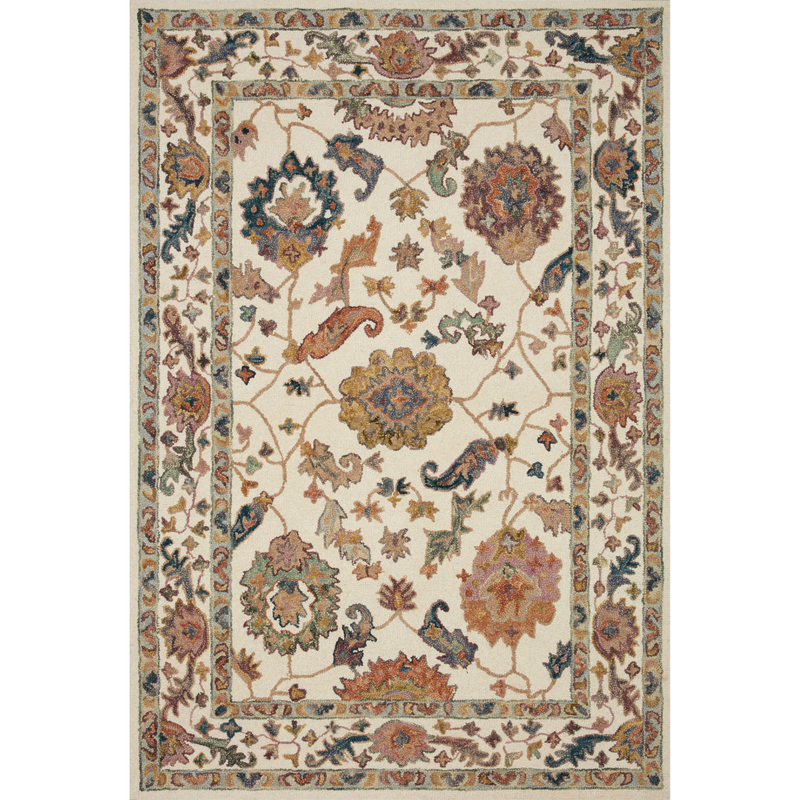 Padma PMA-01 Rug [White/Multi]