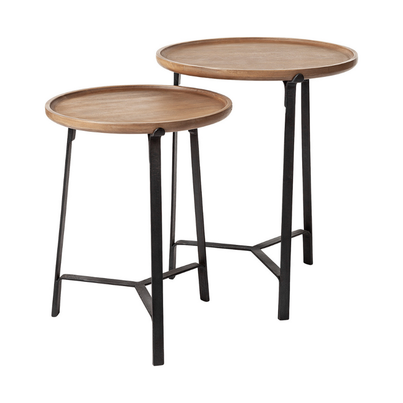 Helios Set of Two Nesting End Tables