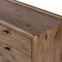 Gael 9 Drawer Dresser - Weathered Oak