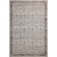Anniston ANS-01 Machine Washable Rug [Ivory/Stone]