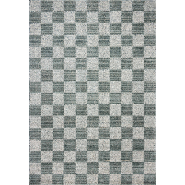 Calvin CLV-01 (Chris Loves Julia × Loloi) Rug [Blue/Ivory]