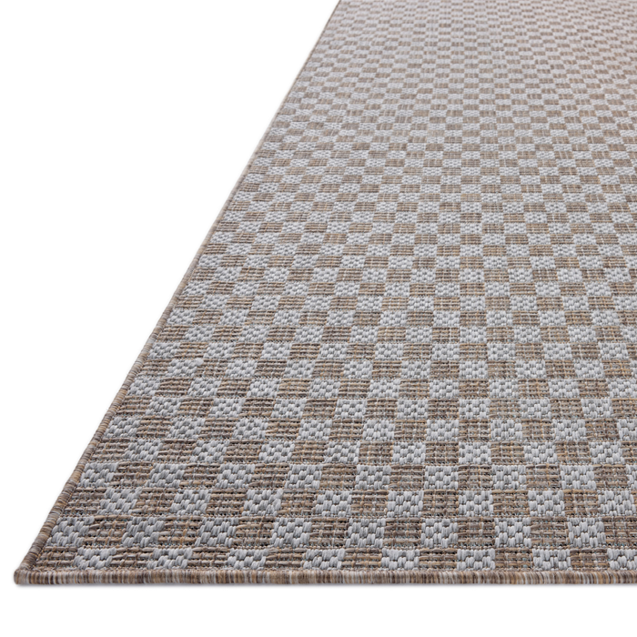 Topanga (Amber Lewis × Loloi) TOP-02 Indoor/Outdoor Rug [Natural/Silver]