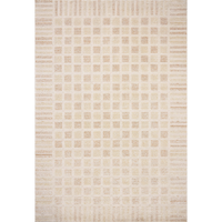 Calvin CLV-03 (Chris Loves Julia × Loloi) Rug [Bone/Natural]