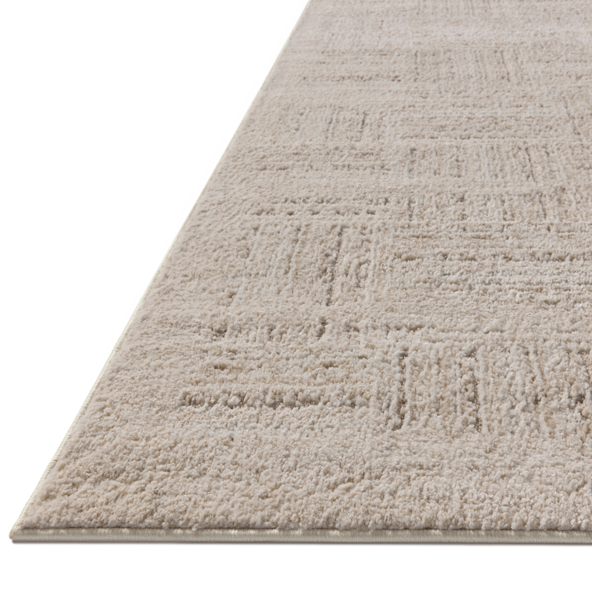 Monty (Amber Lewis × Loloi) MOT-01 Rug [Ivory/Taupe]