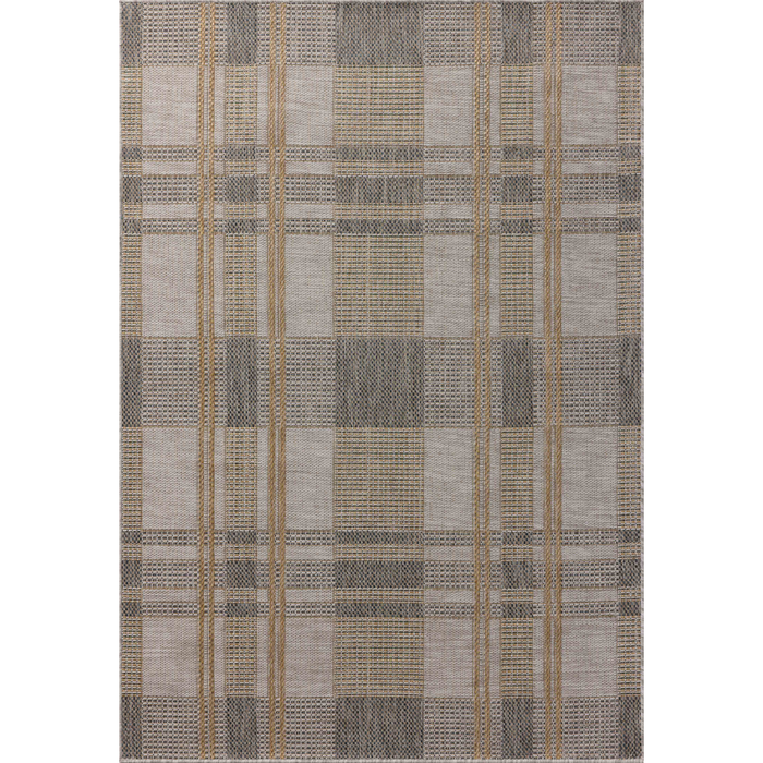 Birch BIR-05 Indoor/Outdoor Rug [Bone/Gold]