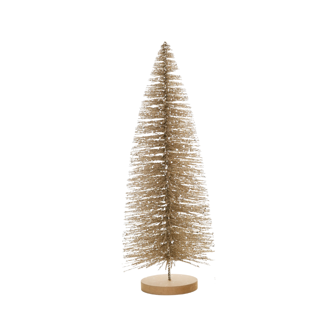 Tall Gold Brush Tree