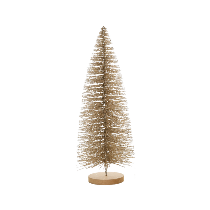 Tall Gold Brush Tree