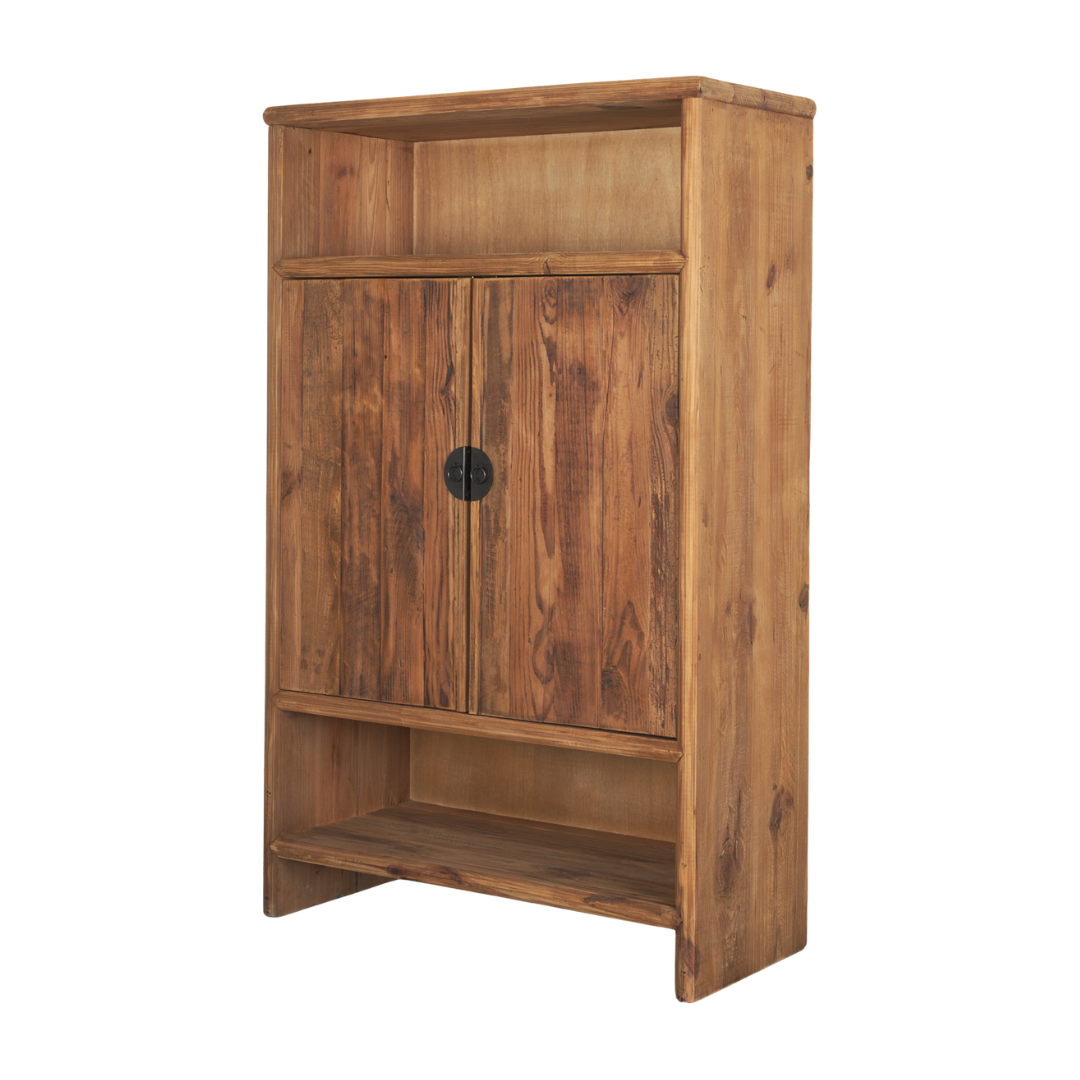 Wayde Recycled Pine Curio Cabinet