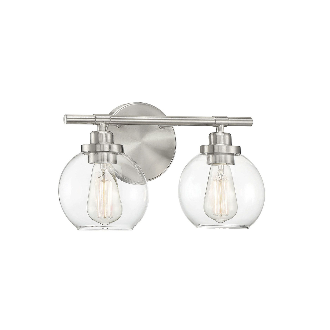 Carson 2-Light Bathroom Vanity Light