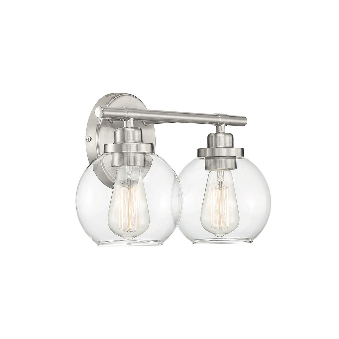 Carson 2-Light Bathroom Vanity Light