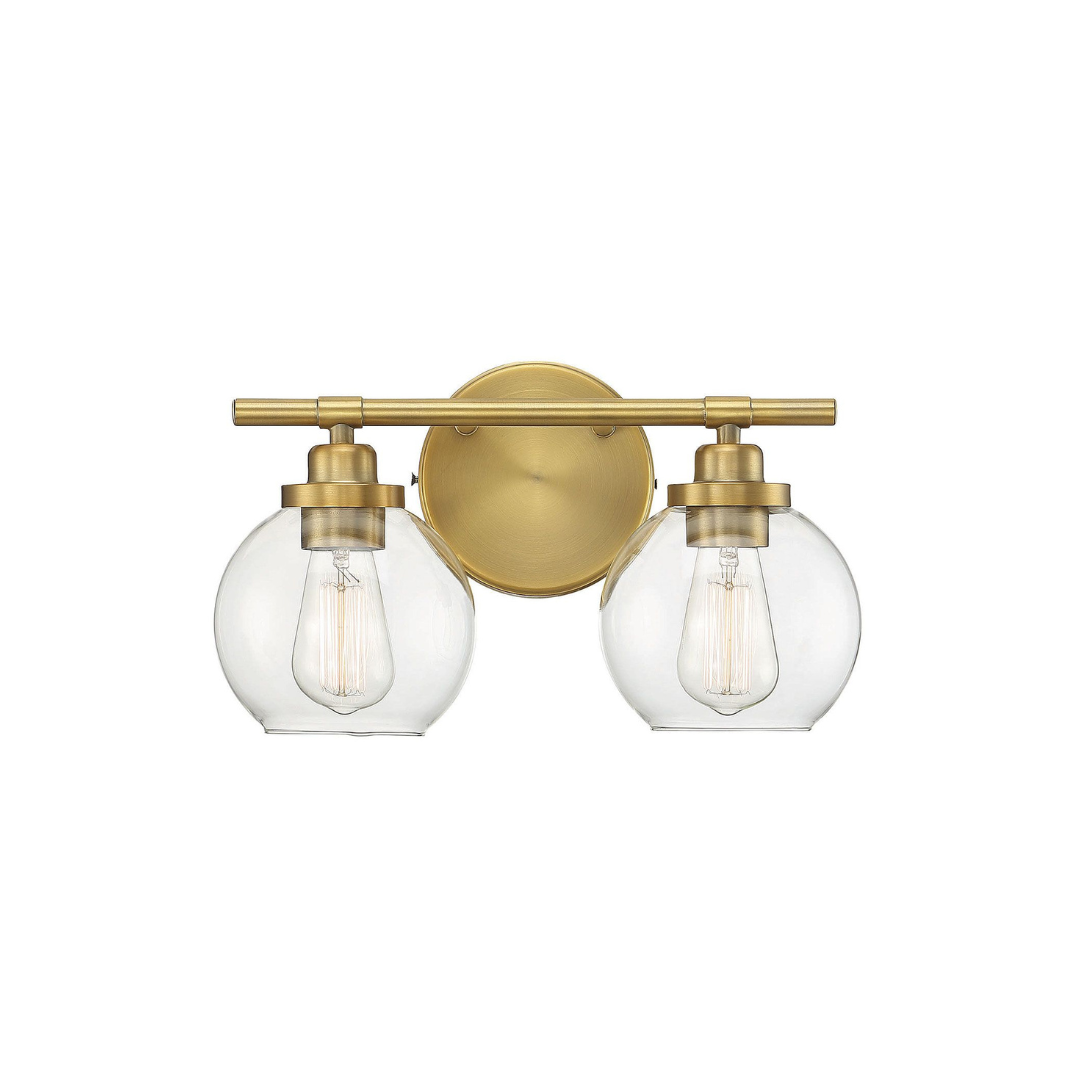 Carson 2-Light Bathroom Vanity Light