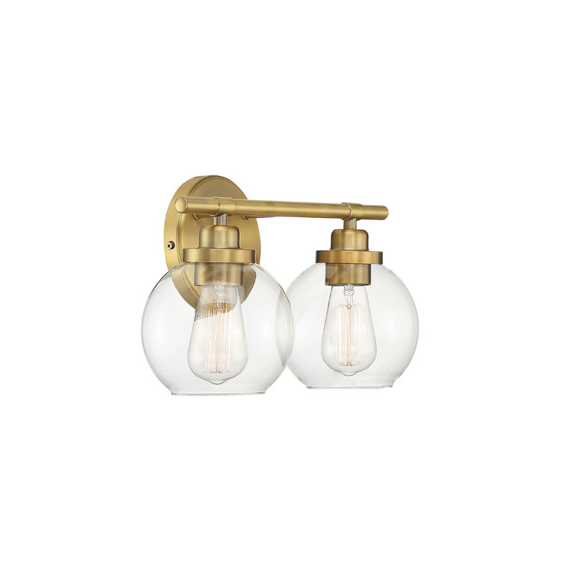 Carson 2-Light Bathroom Vanity Light