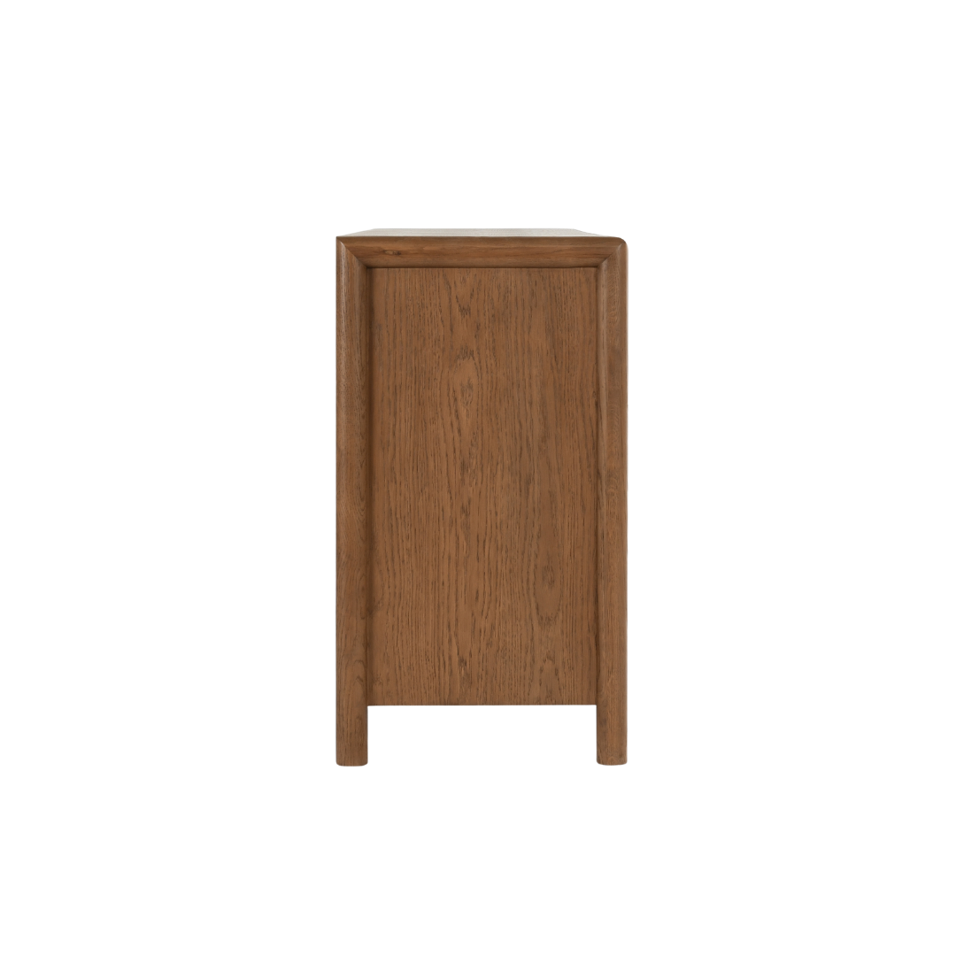 Casa Oak Veneer 6-Drawer Dresser