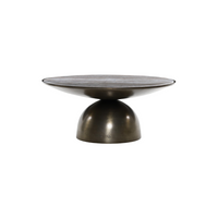 Cohan Coffee Table [Aged Bronze & Marble]