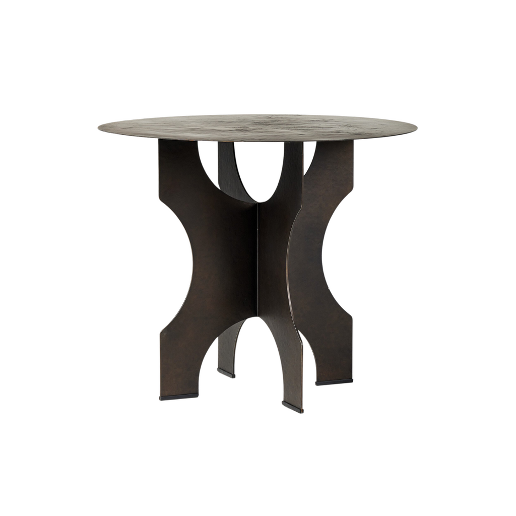 Roderick Solid Iron End Table