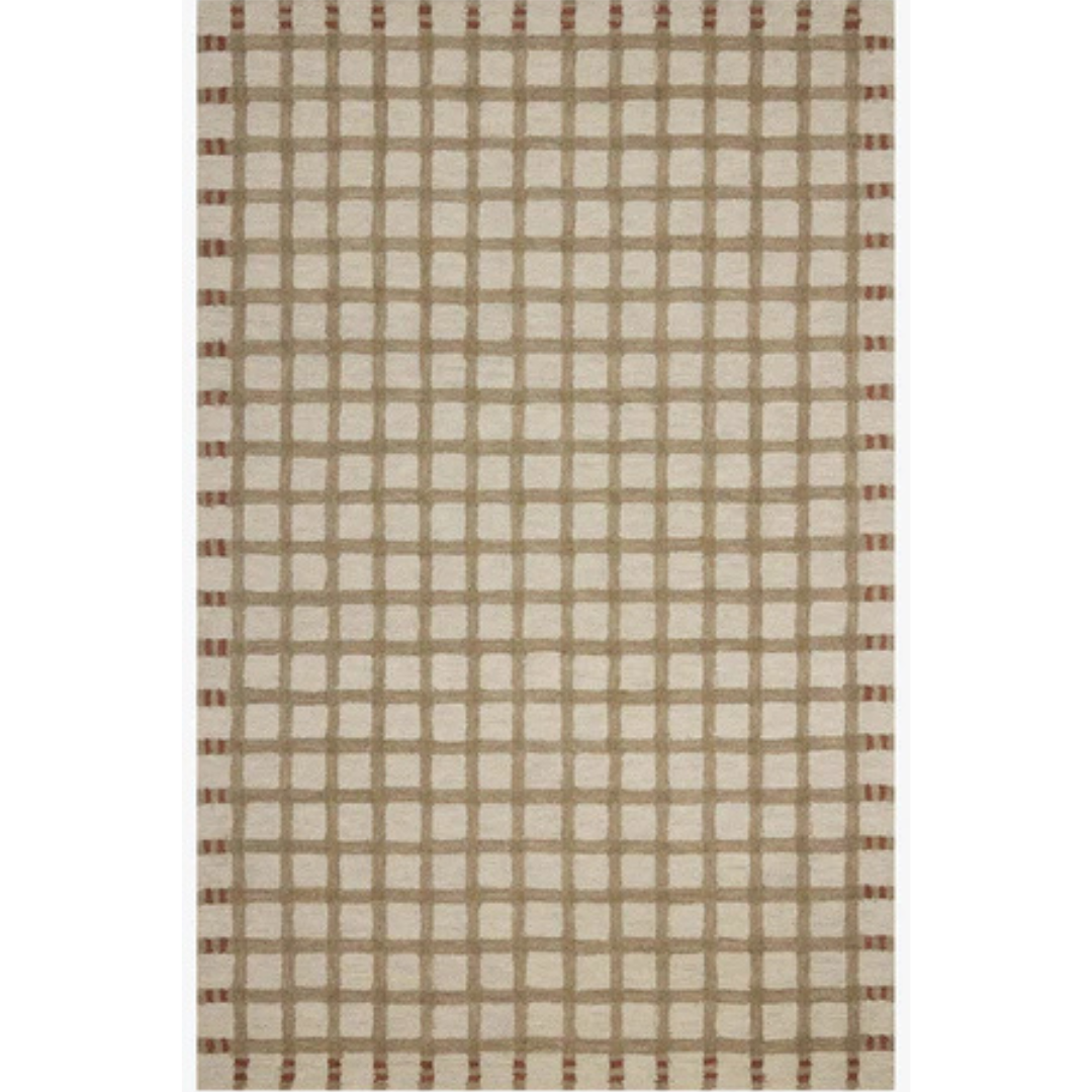 Waylon WAY-02 (MH) Rug [Natural/Rust]