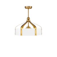 Sheffield 6-Light 26" LED Fan D'Lier