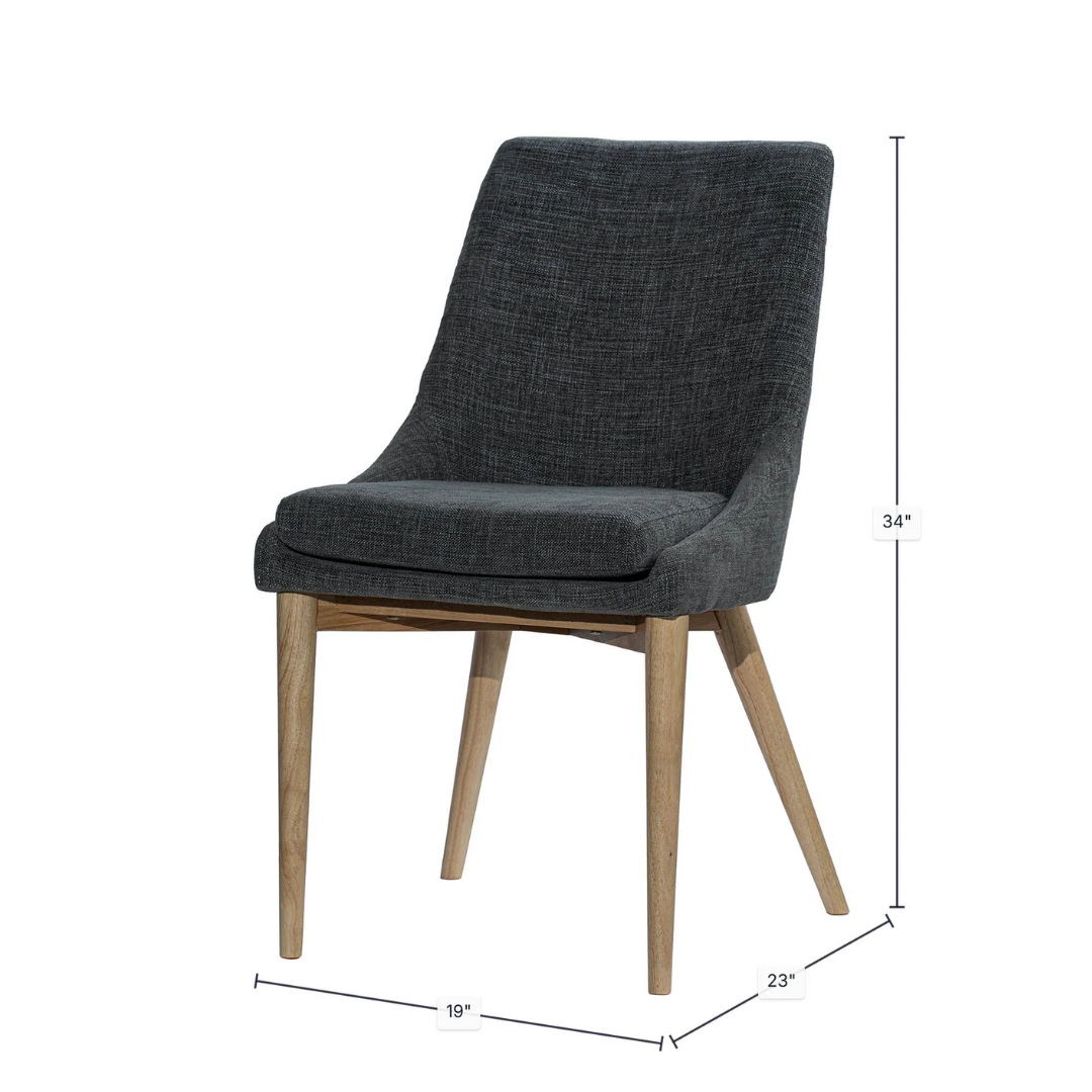 Fritz Dining Chair /w Natural Leg [Set of 2]