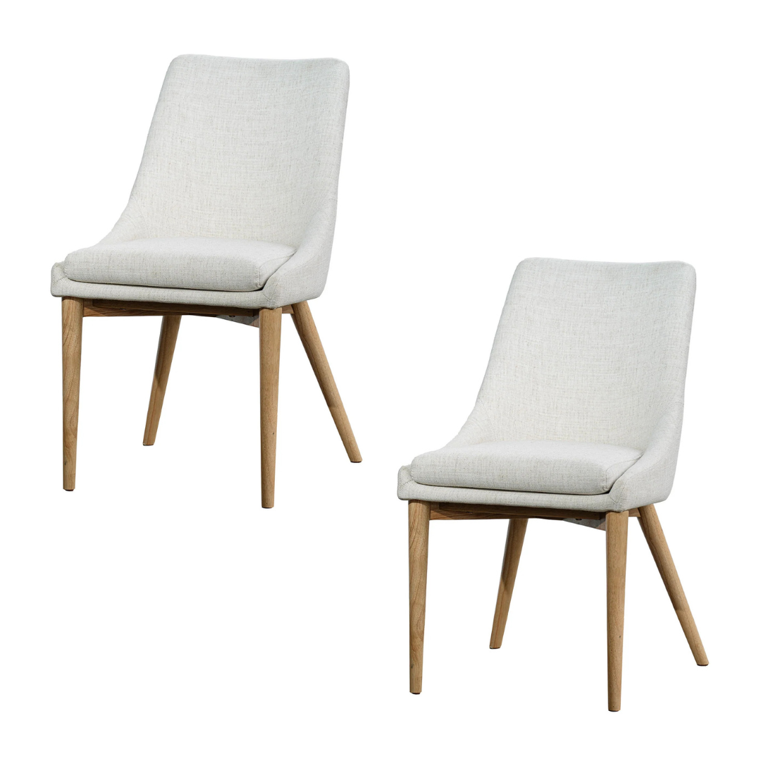 Fritz Dining Chair /w Natural Leg [Set of 2]