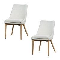 Fritz Dining Chair /w Natural Leg [Set of 2]