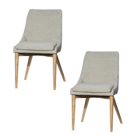 Fritz Dining Chair /w Natural Leg [Set of 2]