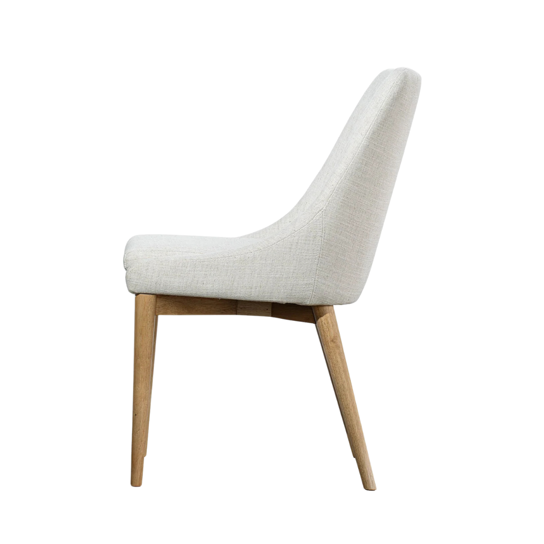 Fritz Dining Chair /w Natural Leg [Set of 2]