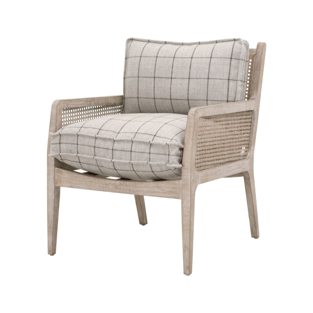 Lancaster Club Chair [Windowpane]